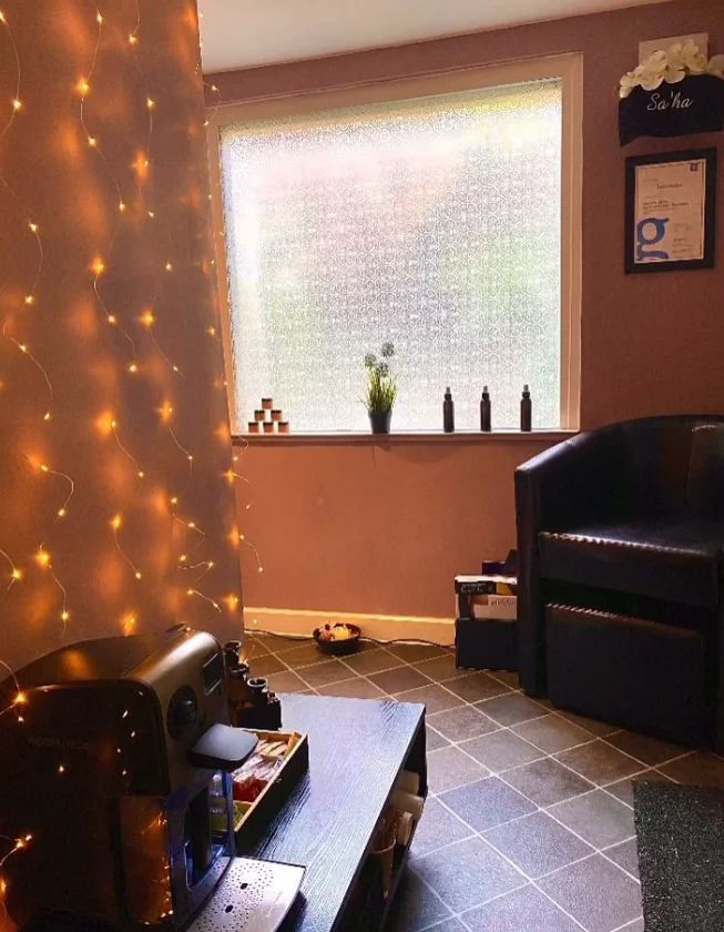 Sa'ha spa waiting area